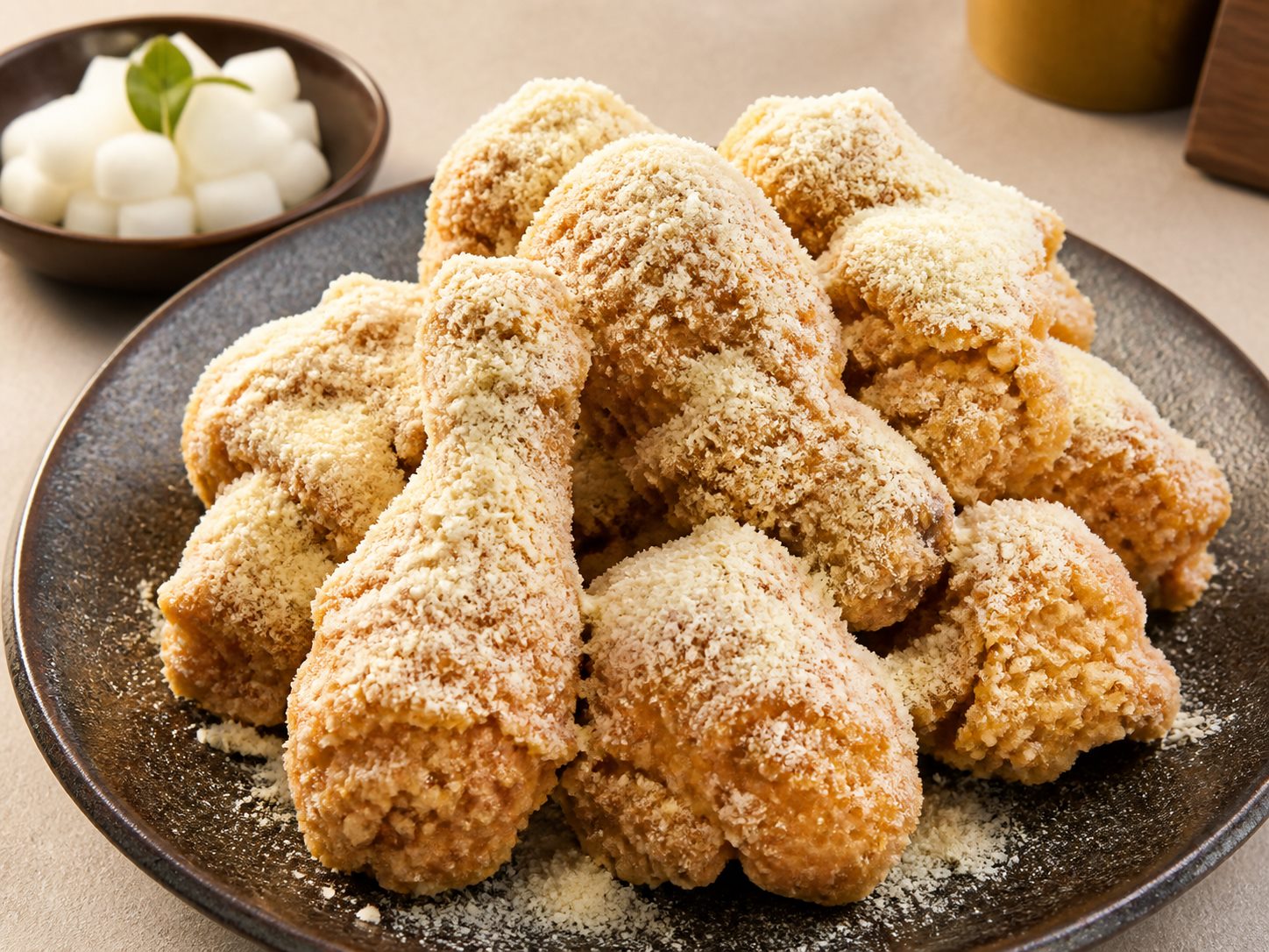눈꽃 치즈 치킨